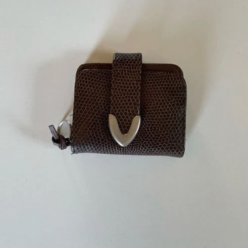 EUC Accessory Works Womens Brown Western Style Keychain Wallet